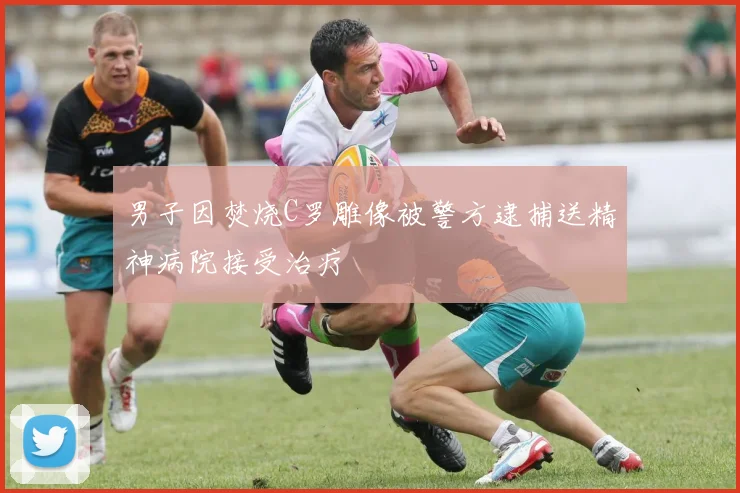 男子因焚烧C罗雕像被警方逮捕送精神病院接受治疗